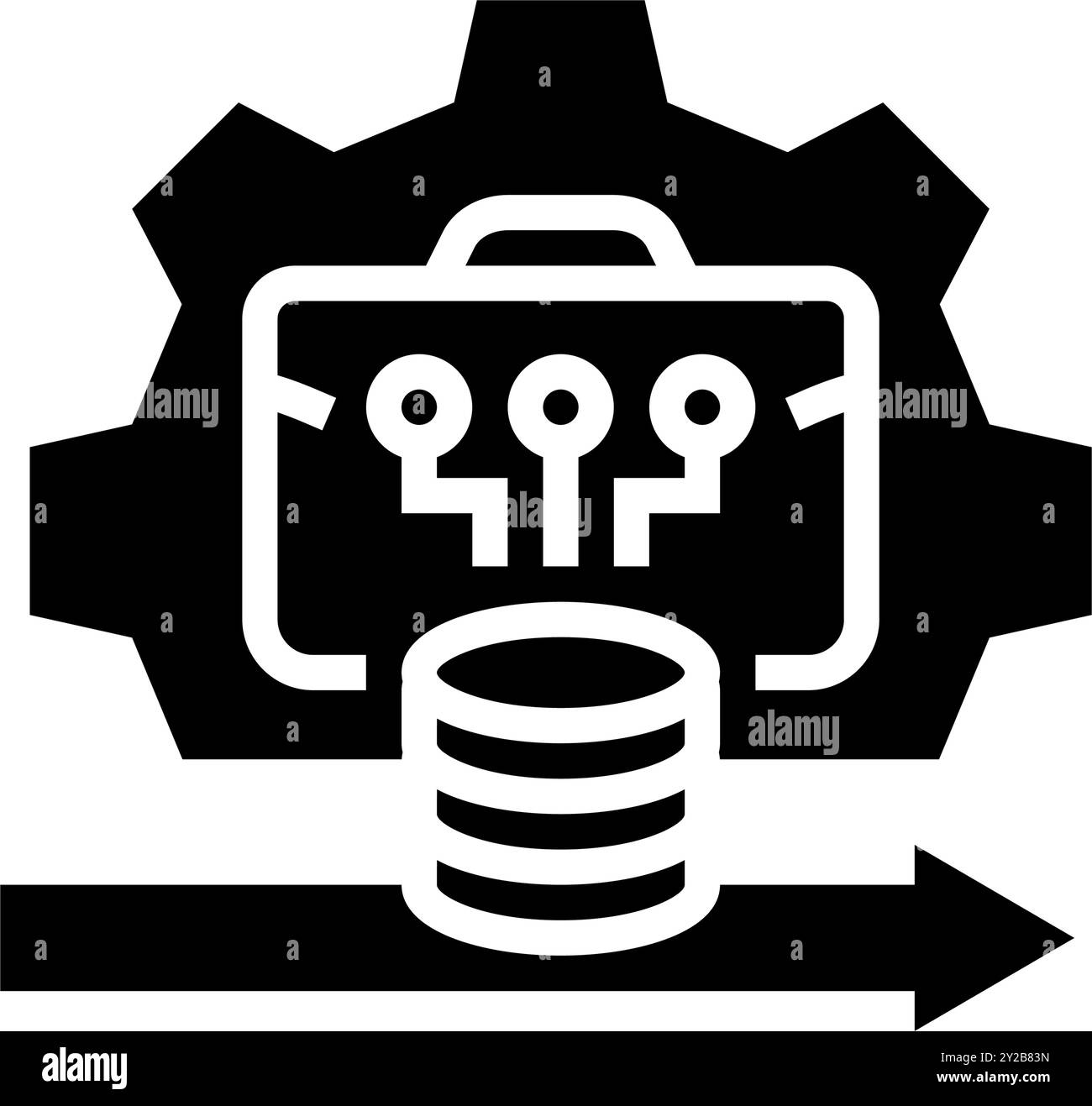 Digitalization illustration Black and White Stock Photos & Images - Alamy