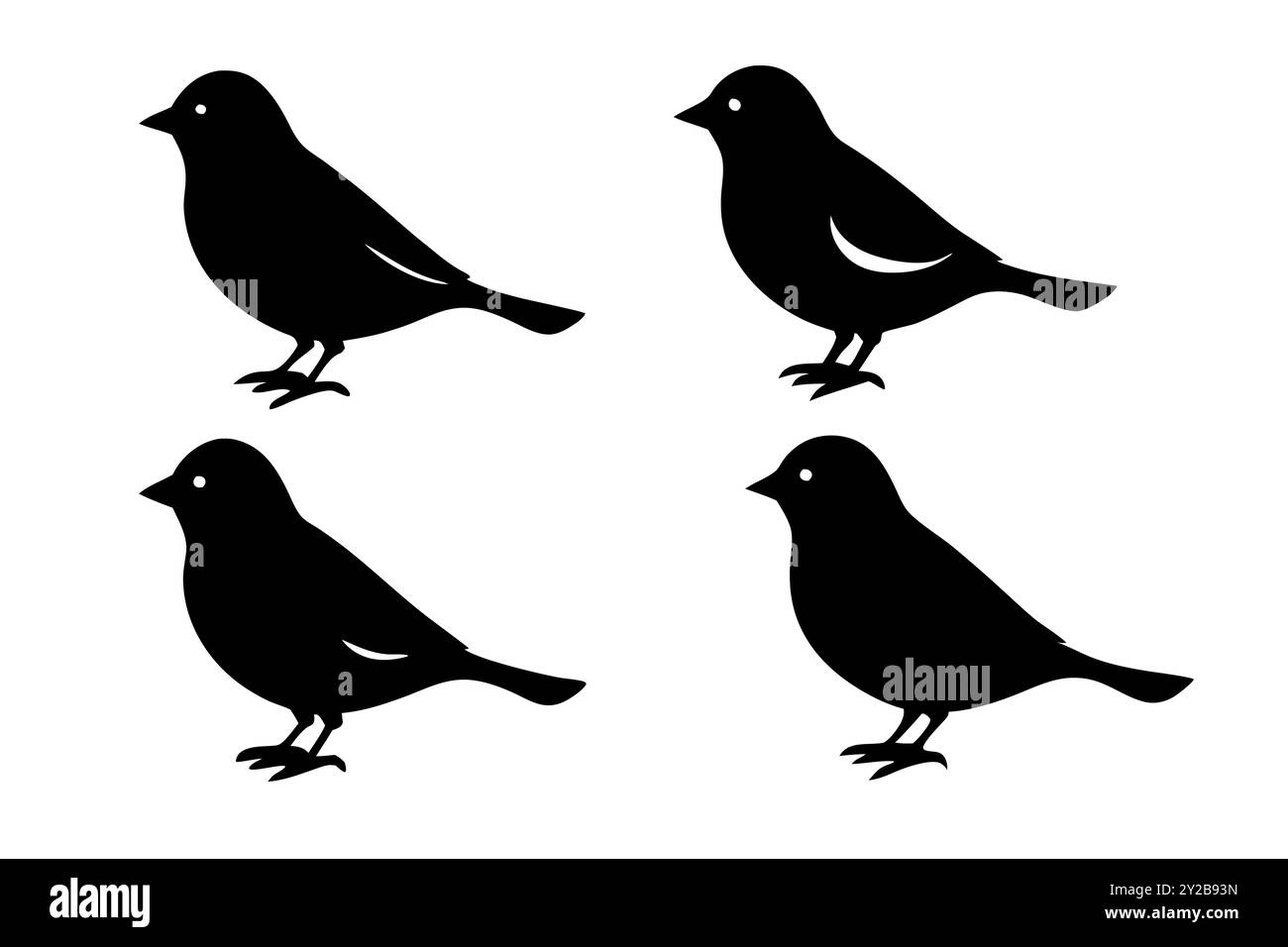 lark bird silhouette vector illustration Stock Vector Image & Art - Alamy