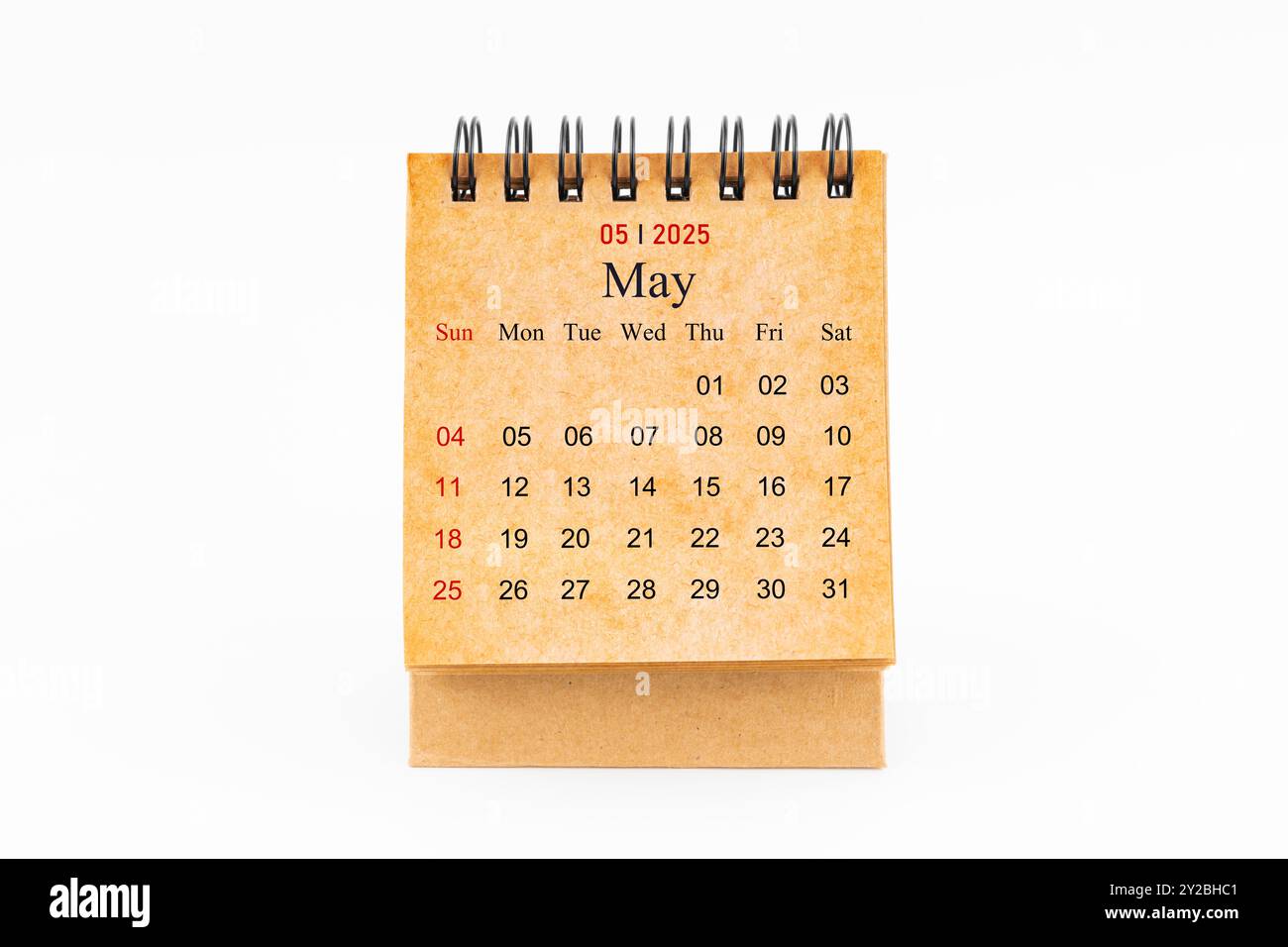 2025-desk-calendar-cut-out-stock-images-pictures-alamy