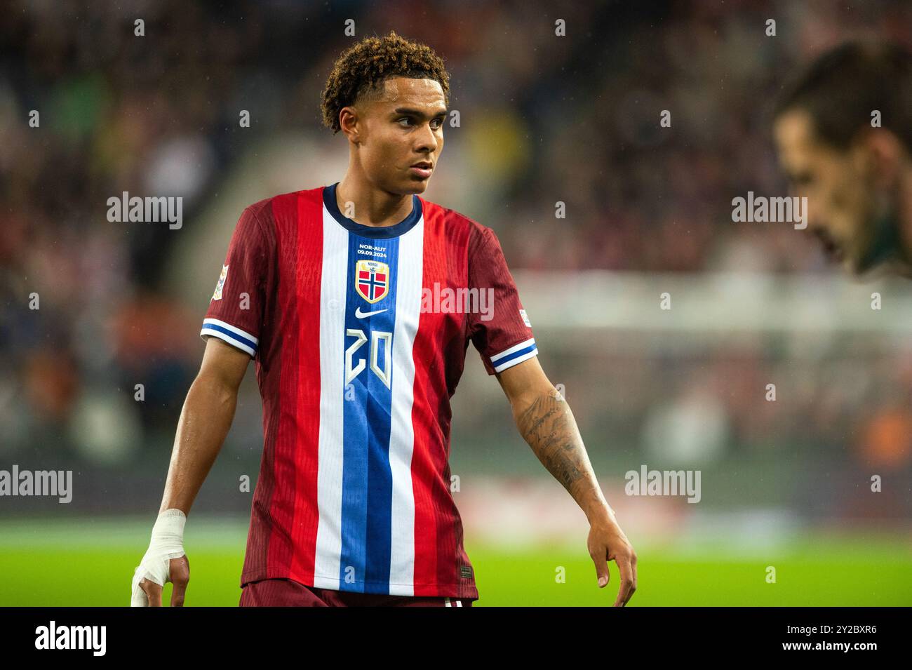 Oslo Norway 09th September 2024 Antonio Nusa 20 Of Norway Seen 