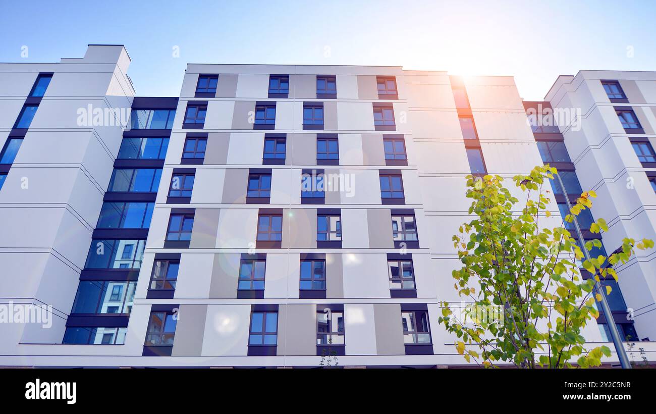 Eco apartment building saving energy and fresh air concept. European ... - Eco Apartment Fire Resistance Testing