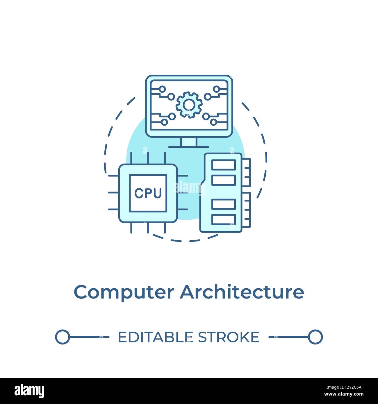 Visual memory unit Stock Vector Images - Alamy