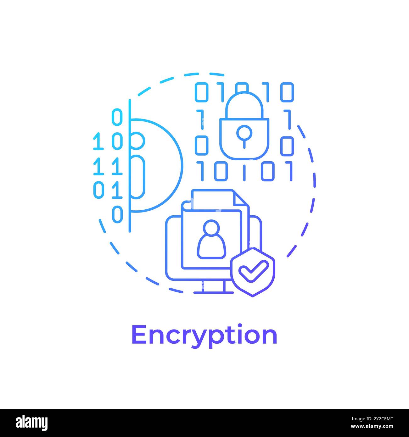 Encryption and decryption Stock Vector Images - Alamy
