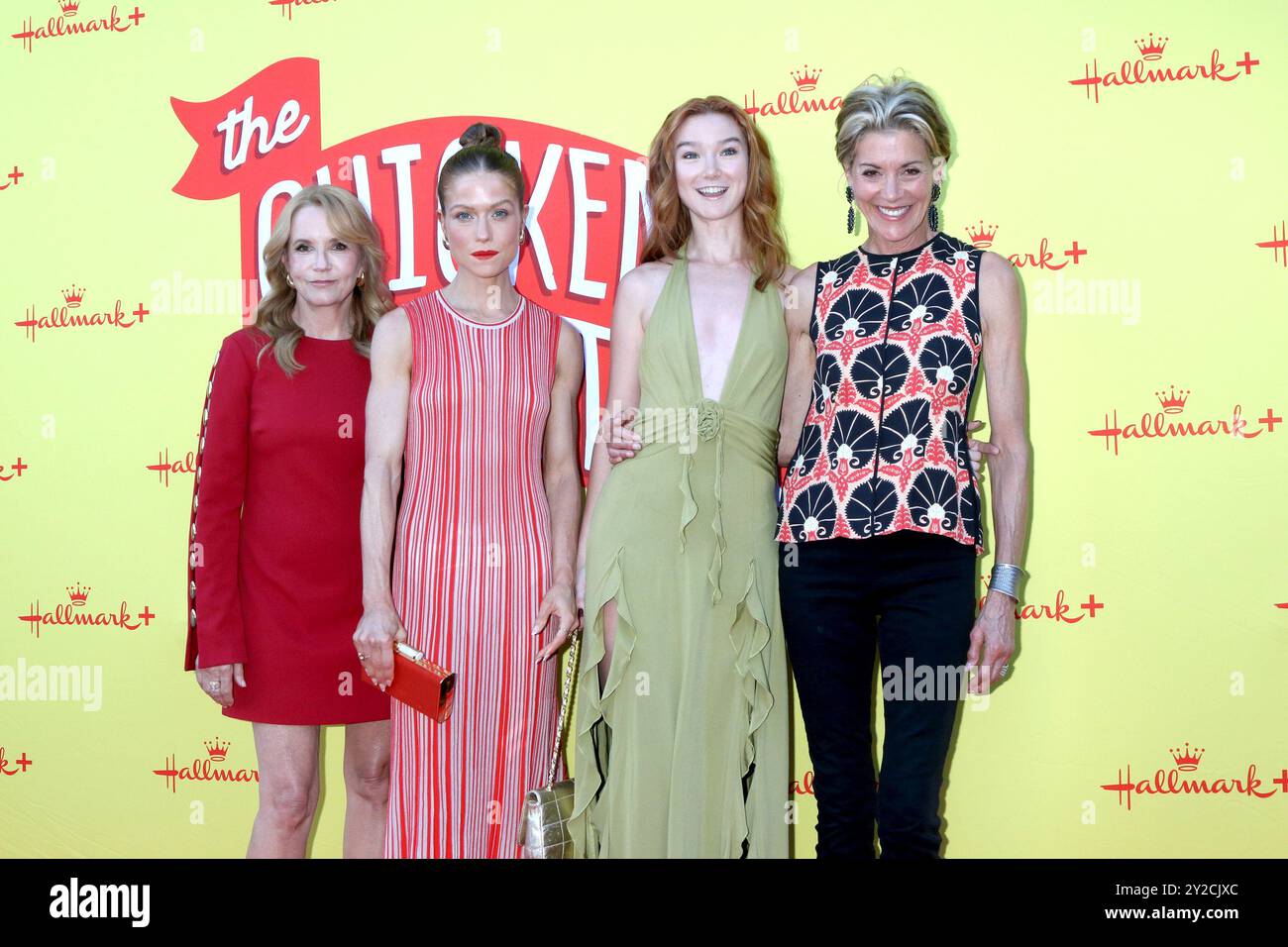 Los Angeles, USA. 9, September, 2024. Pictured left to right, Lea