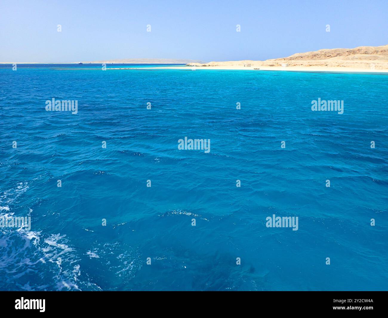view from sea boat in Egypt red sea Stock Photo - Alamy