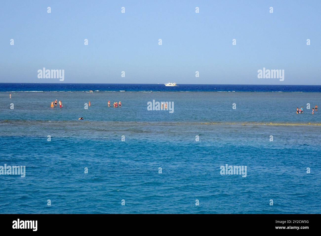 view from sea boat in Egypt red sea Stock Photo - Alamy