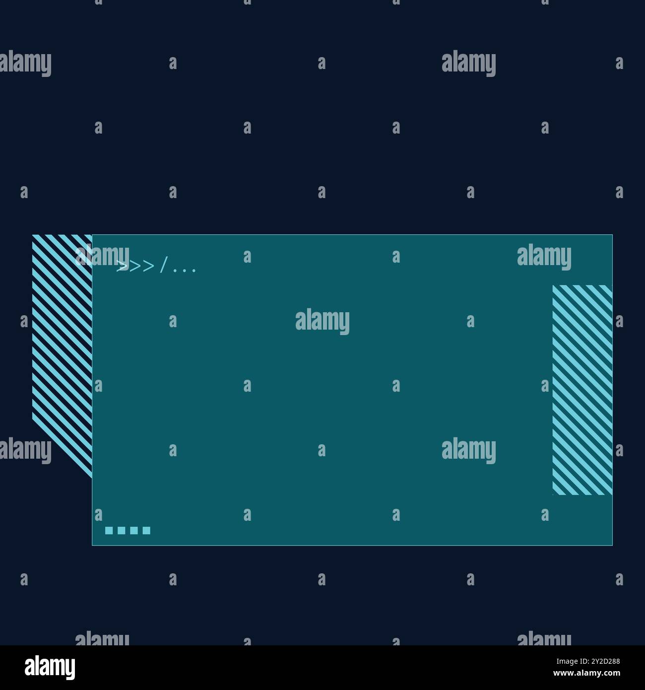 Futuristic digital interface. Abstract tech UI element, modern sci-fi ...
