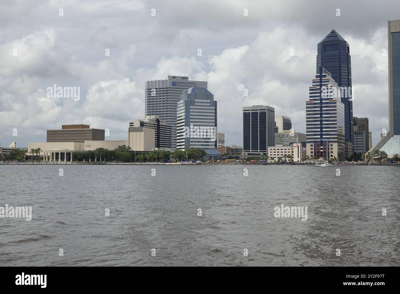 The city of Jacksonville Florida on the Atlantic Ocean Stock Photo - Alamy