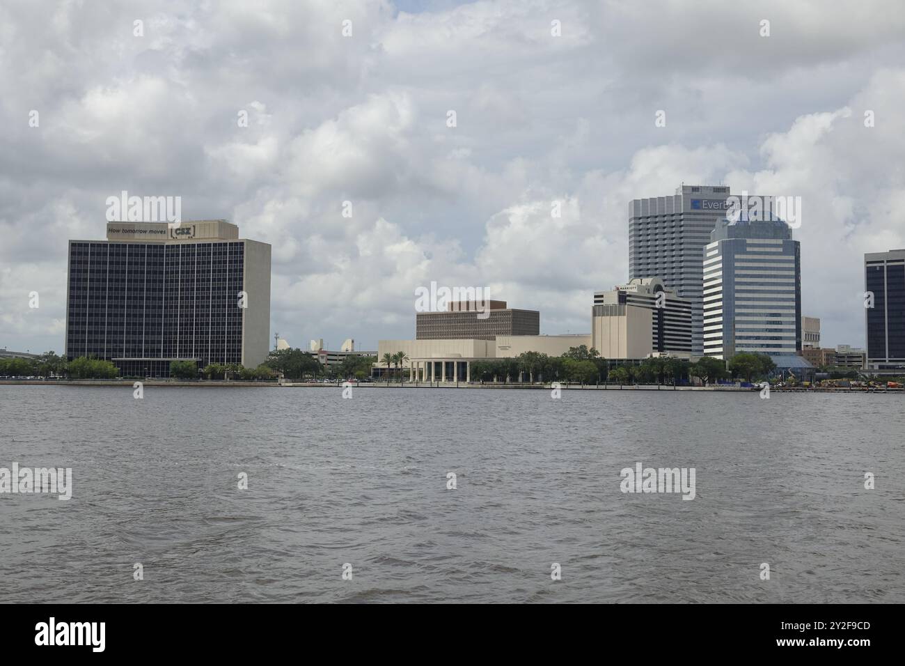The city of Jacksonville Florida on the Atlantic Ocean Stock Photo - Alamy