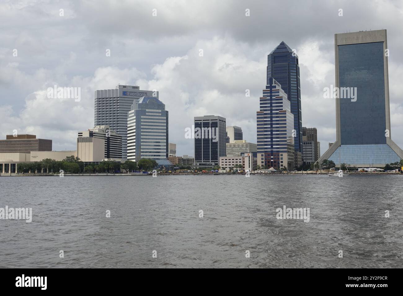 The city of Jacksonville Florida on the Atlantic Ocean Stock Photo - Alamy