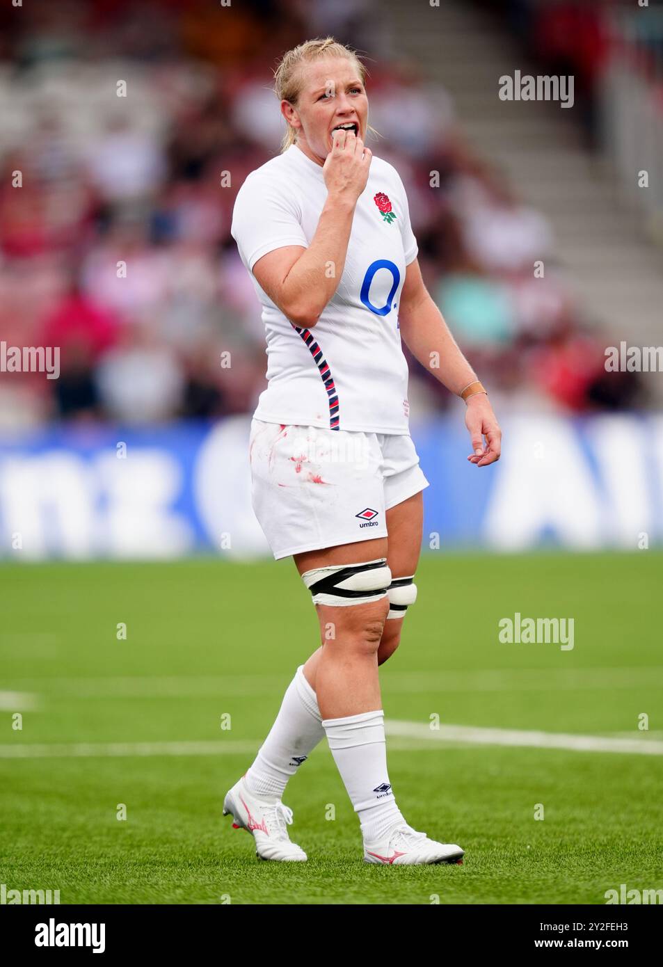 England's Alex Matthews during the Women's International match at ...