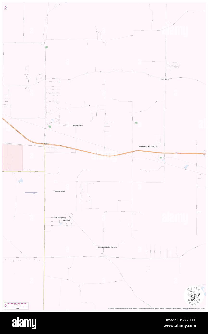 Artesia (historical), Worth County, US, United States, Georgia, N 31 33' 0'', S 83 58' 2'', map, Cartascapes Map published in 2024. Explore Cartascapes, a map revealing Earth's diverse landscapes, cultures, and ecosystems. Journey through time and space, discovering the interconnectedness of our planet's past, present, and future. Stock Photo