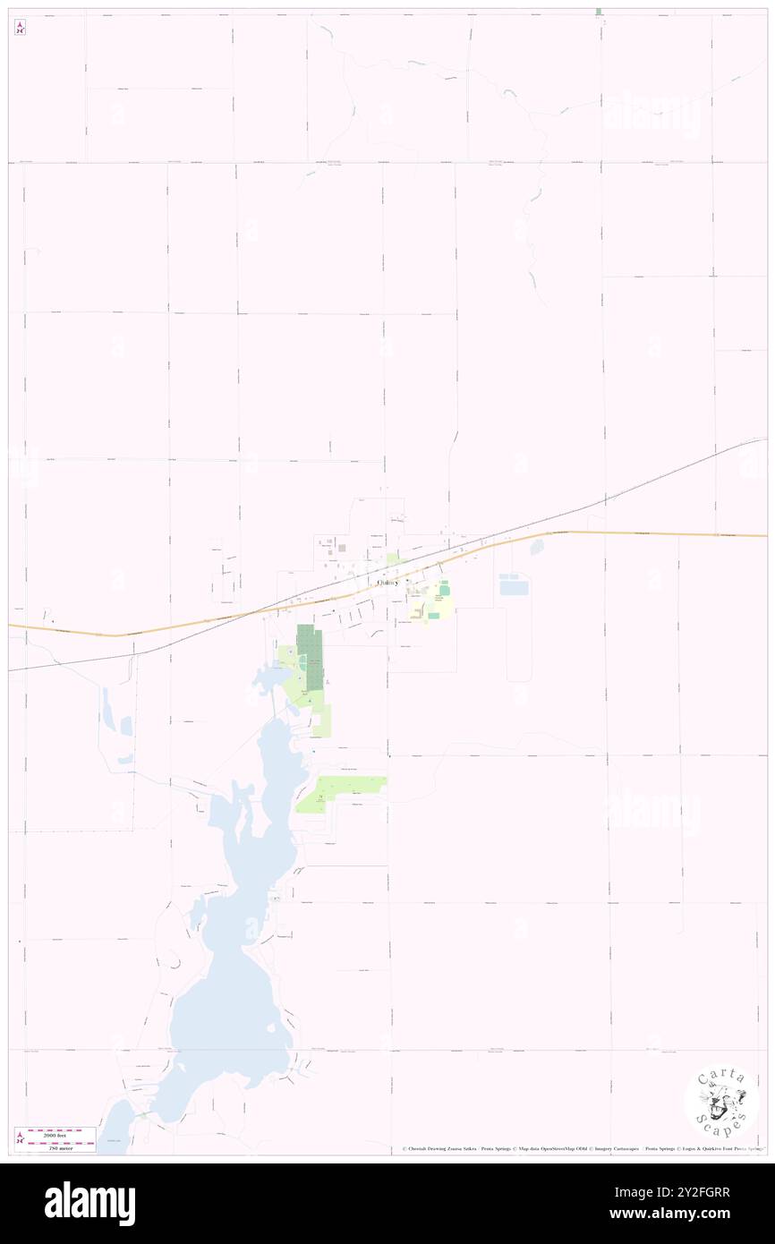 Quincy, Branch County, US, United States, Michigan, N 41 56' 39'', S 84 53' 1'', map, Cartascapes Map published in 2024. Explore Cartascapes, a map revealing Earth's diverse landscapes, cultures, and ecosystems. Journey through time and space, discovering the interconnectedness of our planet's past, present, and future. Stock Photo