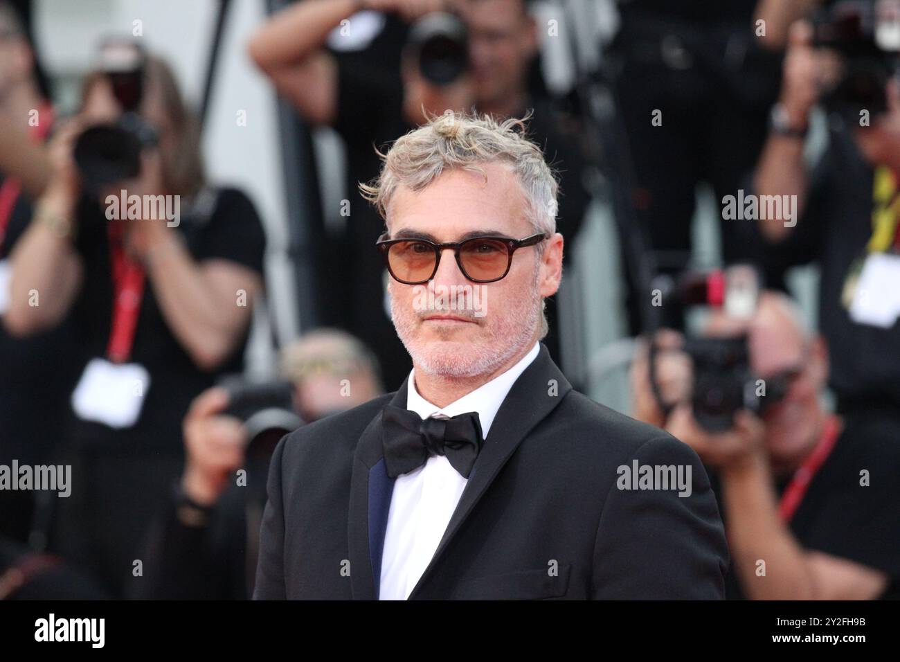Joaquin Phoenix red carpet Joker 2 Folie à Deux Première Mostra del Cinema  di Venezia 2024 Stock Photo - Alamy