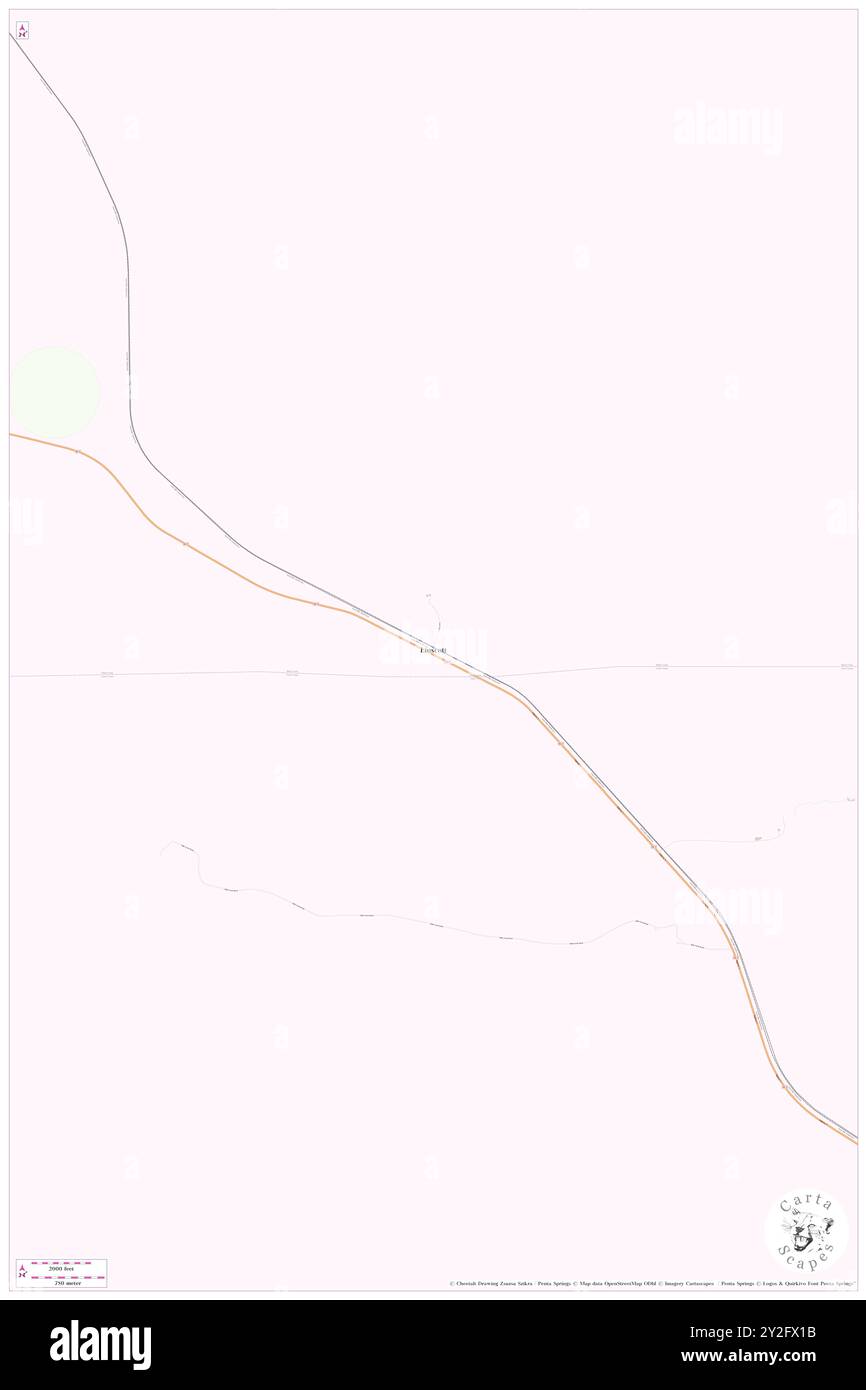 Linscott, Blaine County, US, United States, Nebraska, N 41 44' 34'', S 100 0' 49'', map, Cartascapes Map published in 2024. Explore Cartascapes, a map revealing Earth's diverse landscapes, cultures, and ecosystems. Journey through time and space, discovering the interconnectedness of our planet's past, present, and future. Stock Photo