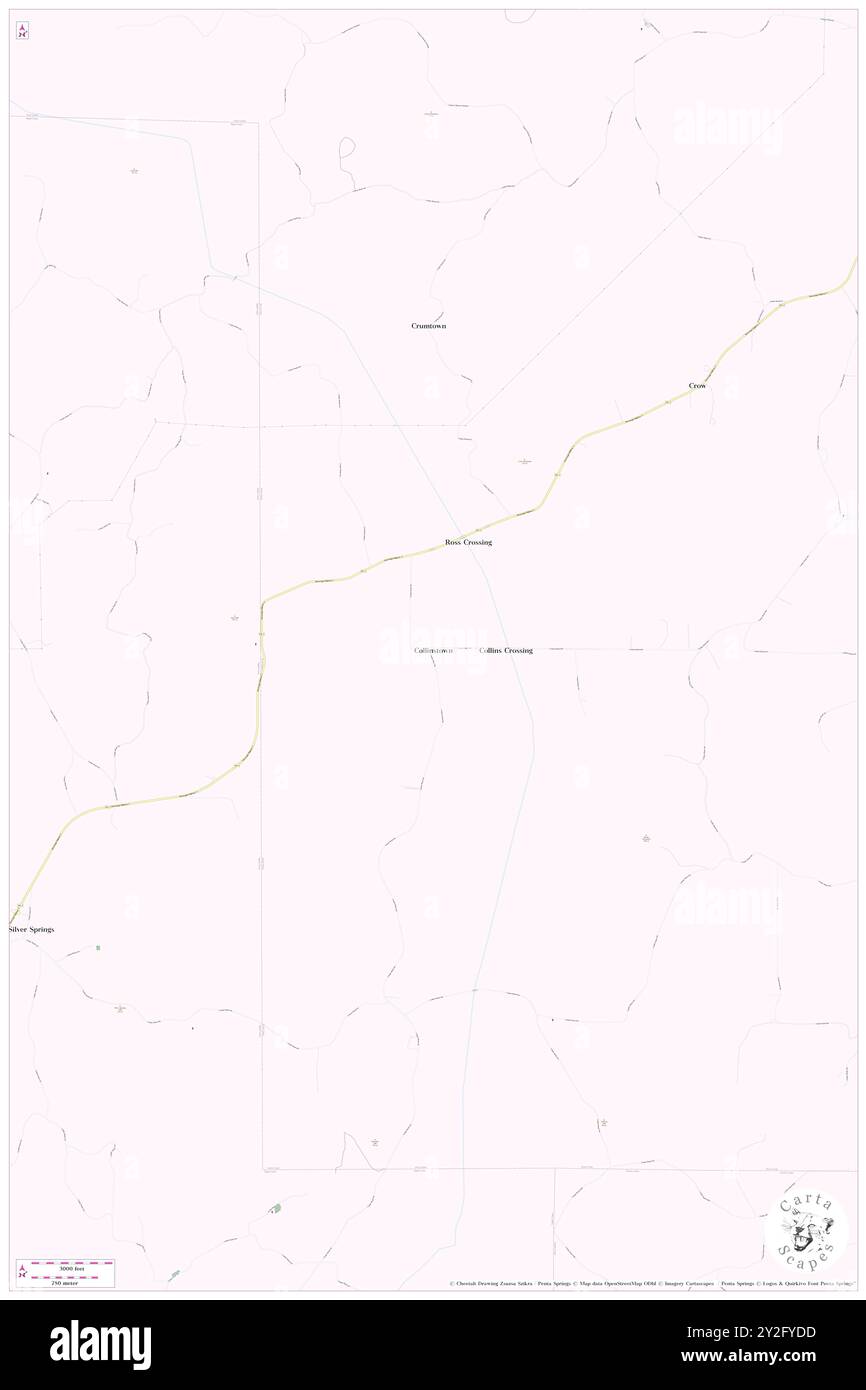 Collinstown, Alcorn County, US, United States, Mississippi, N 34 48' 27'', S 88 43' 58'', map, Cartascapes Map published in 2024. Explore Cartascapes, a map revealing Earth's diverse landscapes, cultures, and ecosystems. Journey through time and space, discovering the interconnectedness of our planet's past, present, and future. Stock Photo