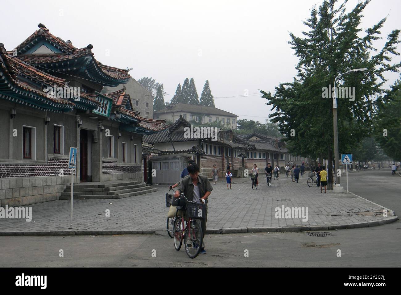 Ancient capital. Kaesong. North Korea Stock Photo