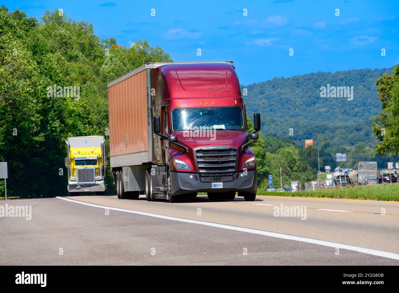 Knoxville, Tennessee, United States – August 20, 2024: Horizontal shot ...