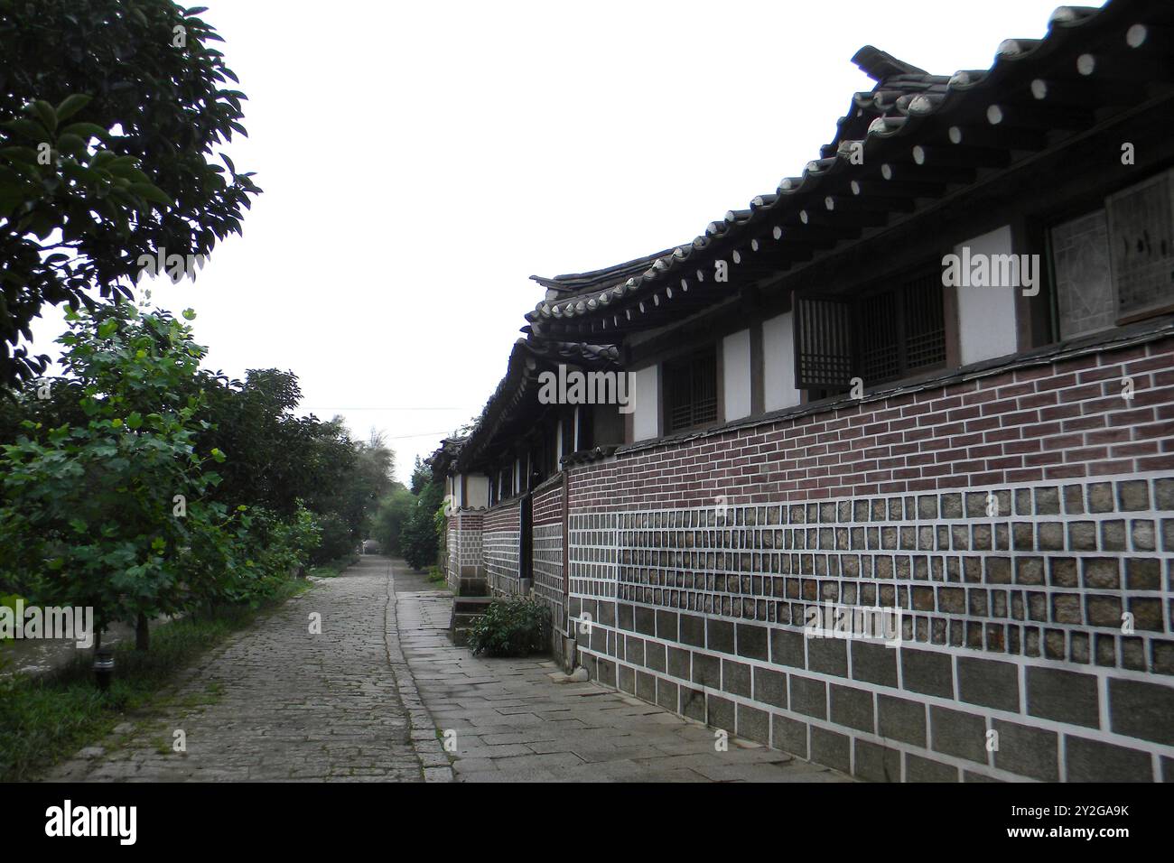 Ancient capital. Kaesong. North Korea Stock Photo