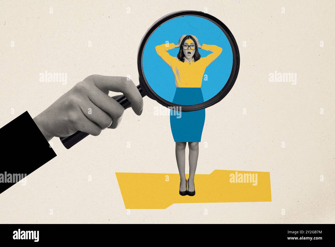 Recruiter resume shocked hi-res stock photography and images - Alamy