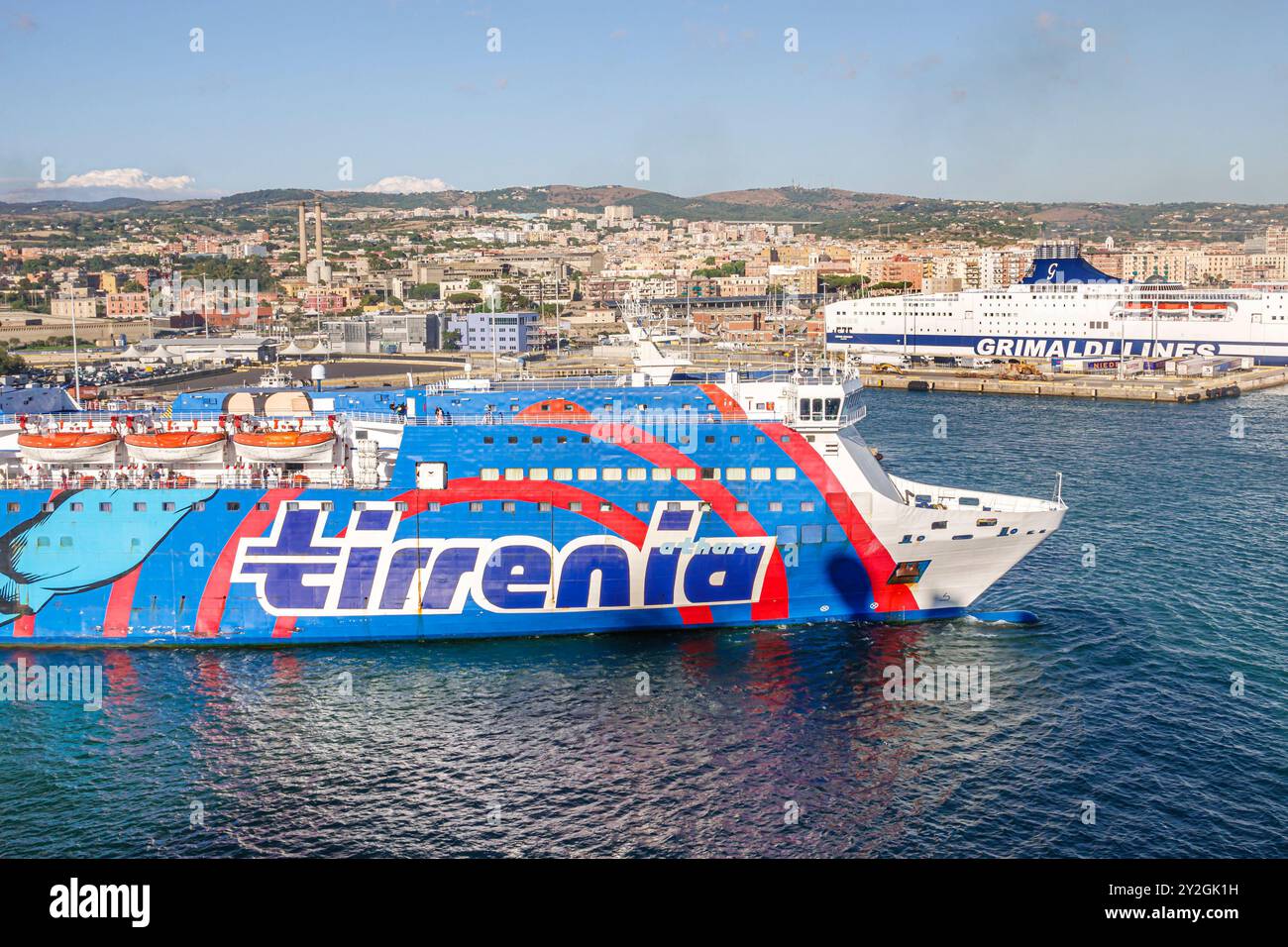 Tirrenia cruise ferry hi-res stock photography and images - Alamy