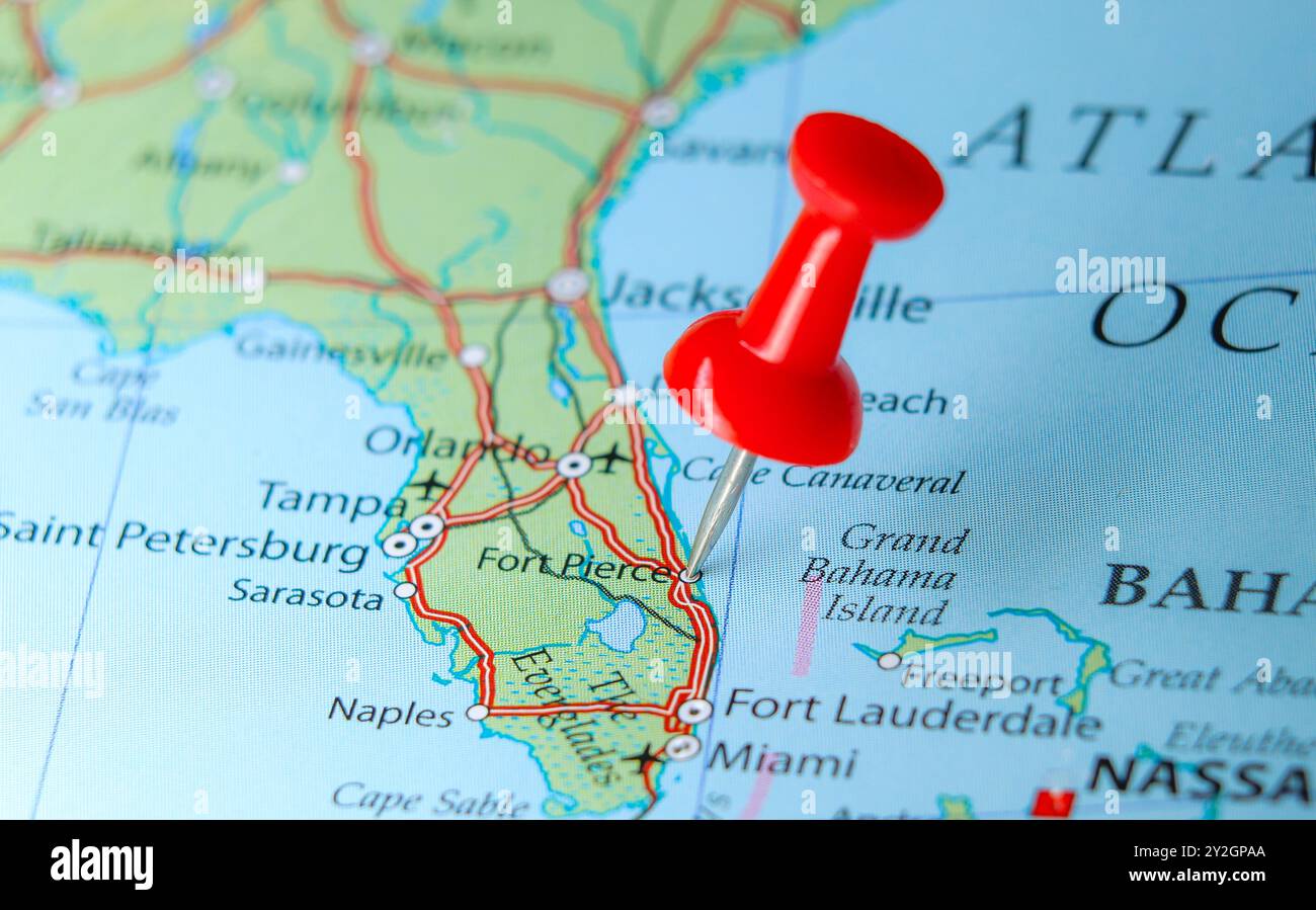 Fort Pierce Florida pin on map - Fort Pierce Florida Pin On Map 2Y2GPAA