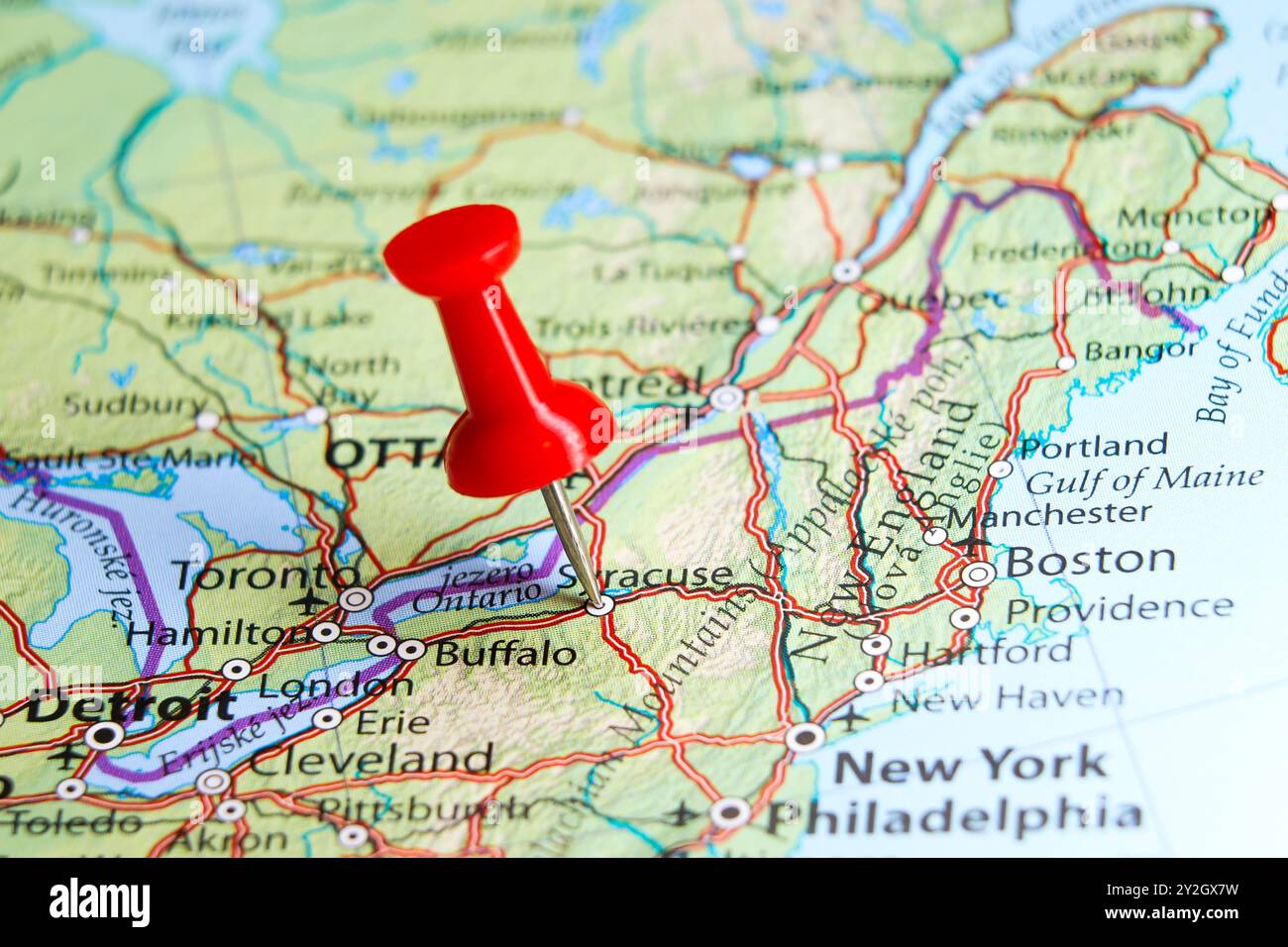 Political map new york city hi-res stock photography and images - Alamy