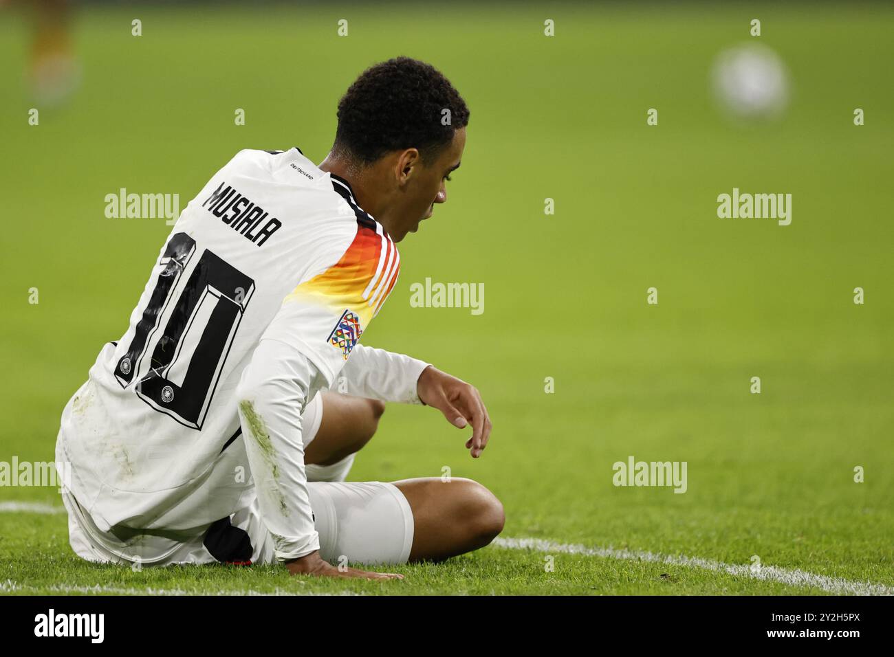 AMSTERDAM Jamal Musiala Of Germany During The UEFA Nations League amsterdam-jamal-musiala-of-germany-during-the-uefa-nations-league