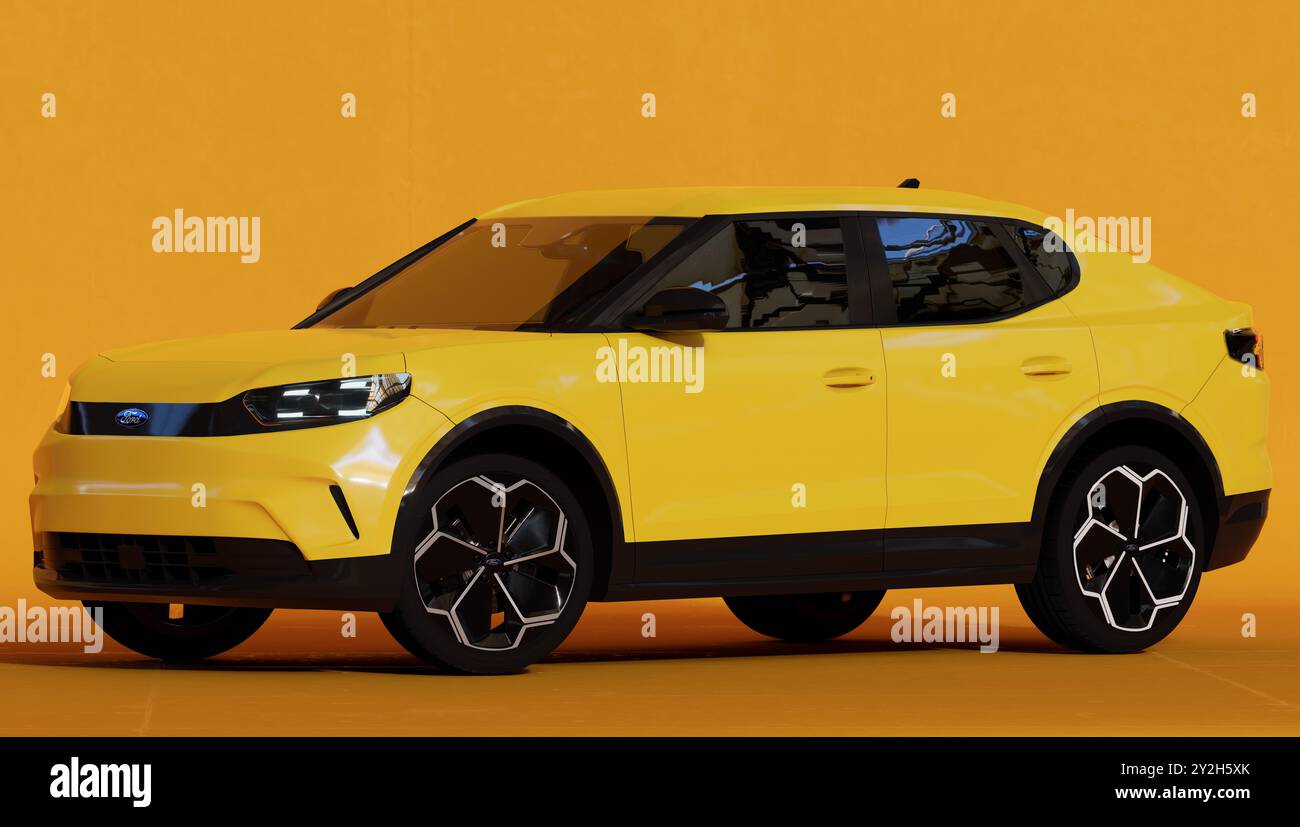Ford Capri 2025 the iconic name is back with an electric SUV coupe
