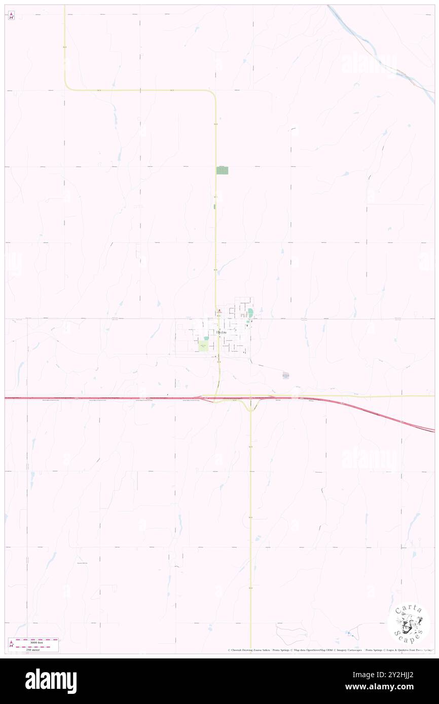 Hydro, Blaine County, US, United States, Oklahoma, N 35 32' 58'', S 98 34' 41'', map, Cartascapes Map published in 2024. Explore Cartascapes, a map revealing Earth's diverse landscapes, cultures, and ecosystems. Journey through time and space, discovering the interconnectedness of our planet's past, present, and future. Stock Photo