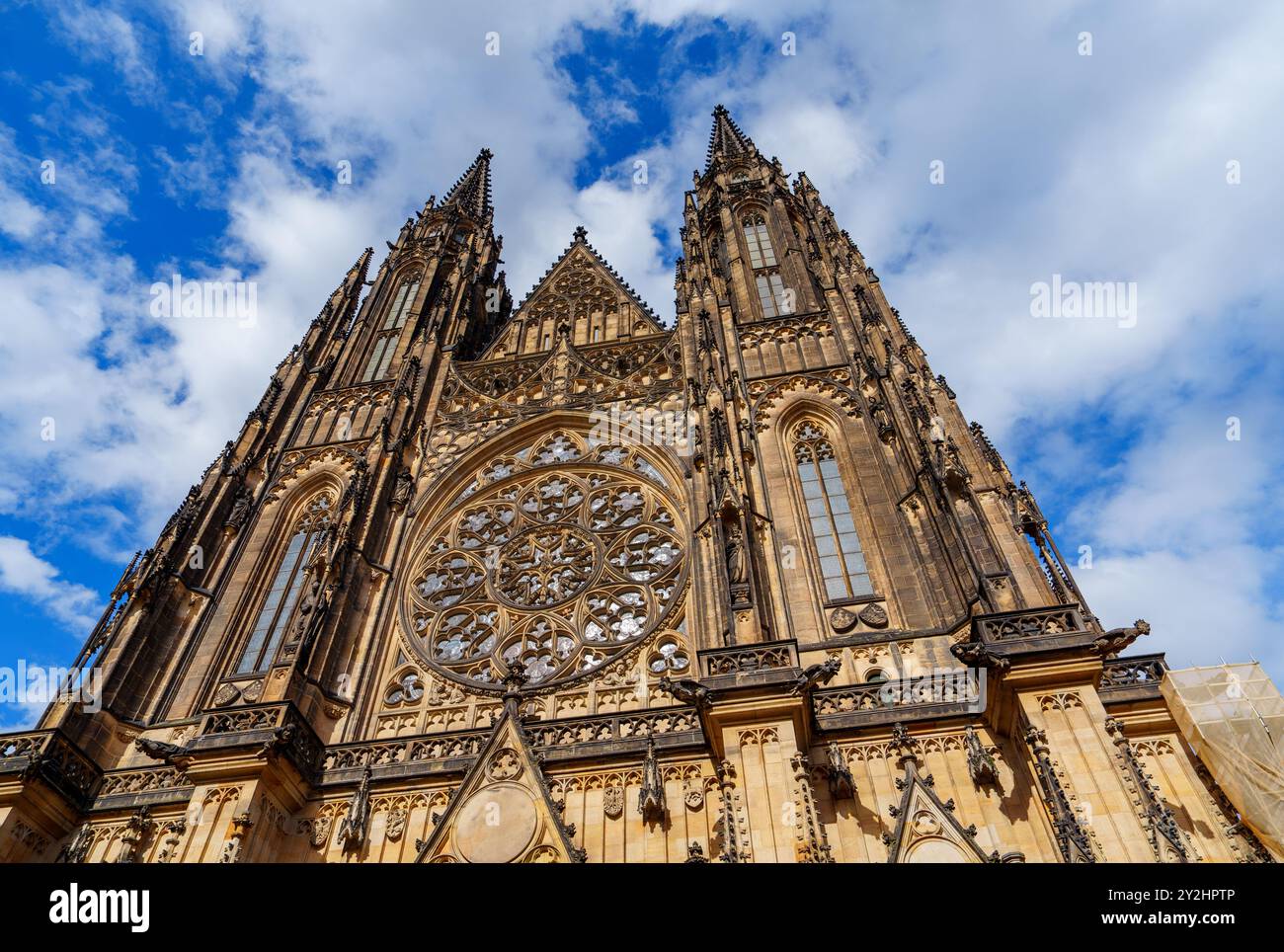 Spectacular Gothic Cathedral with Intricate Details and Towering Spires ...