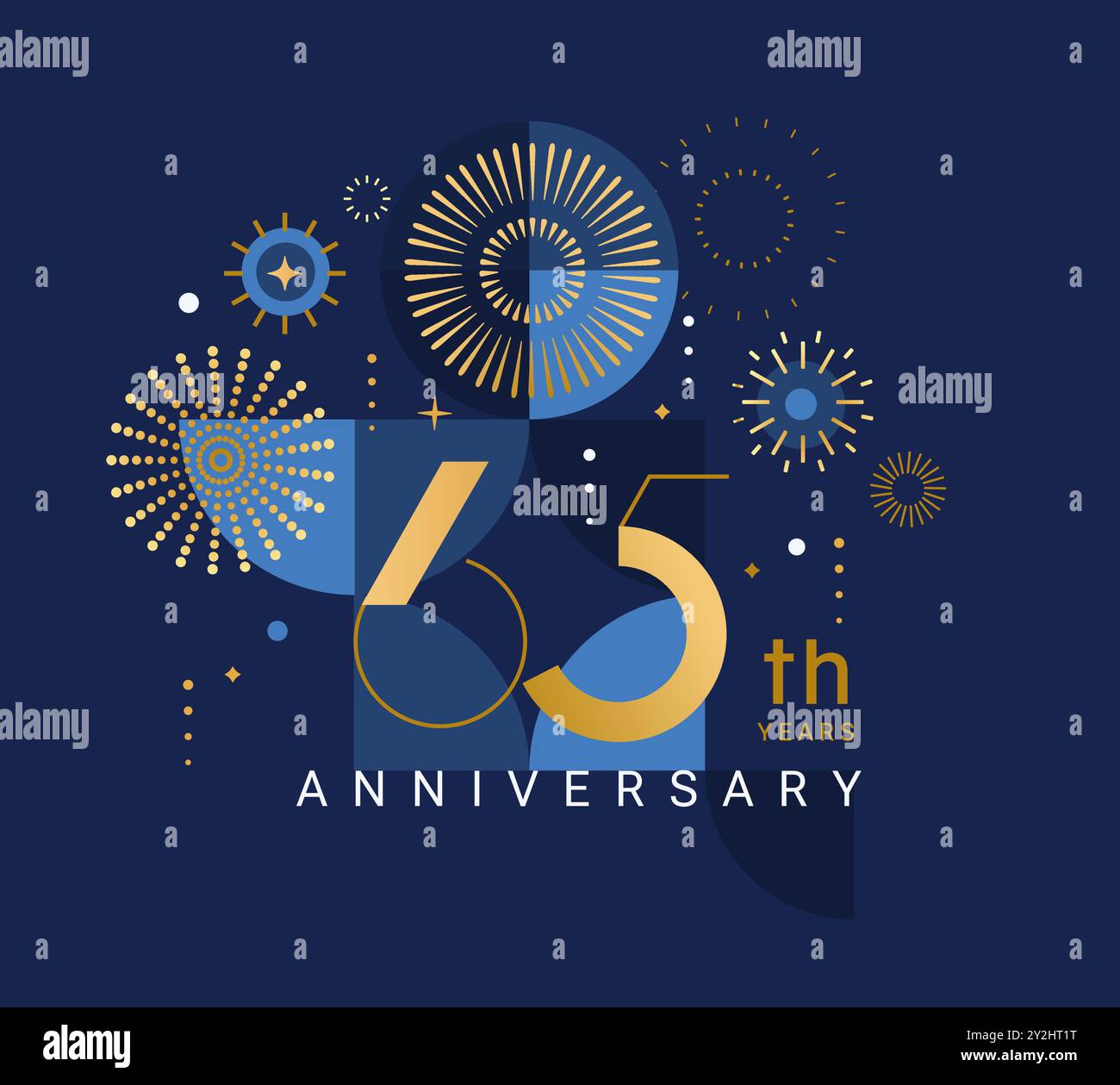 Anniversary 65,celebrating 65 years anniversary Stock Vector Image