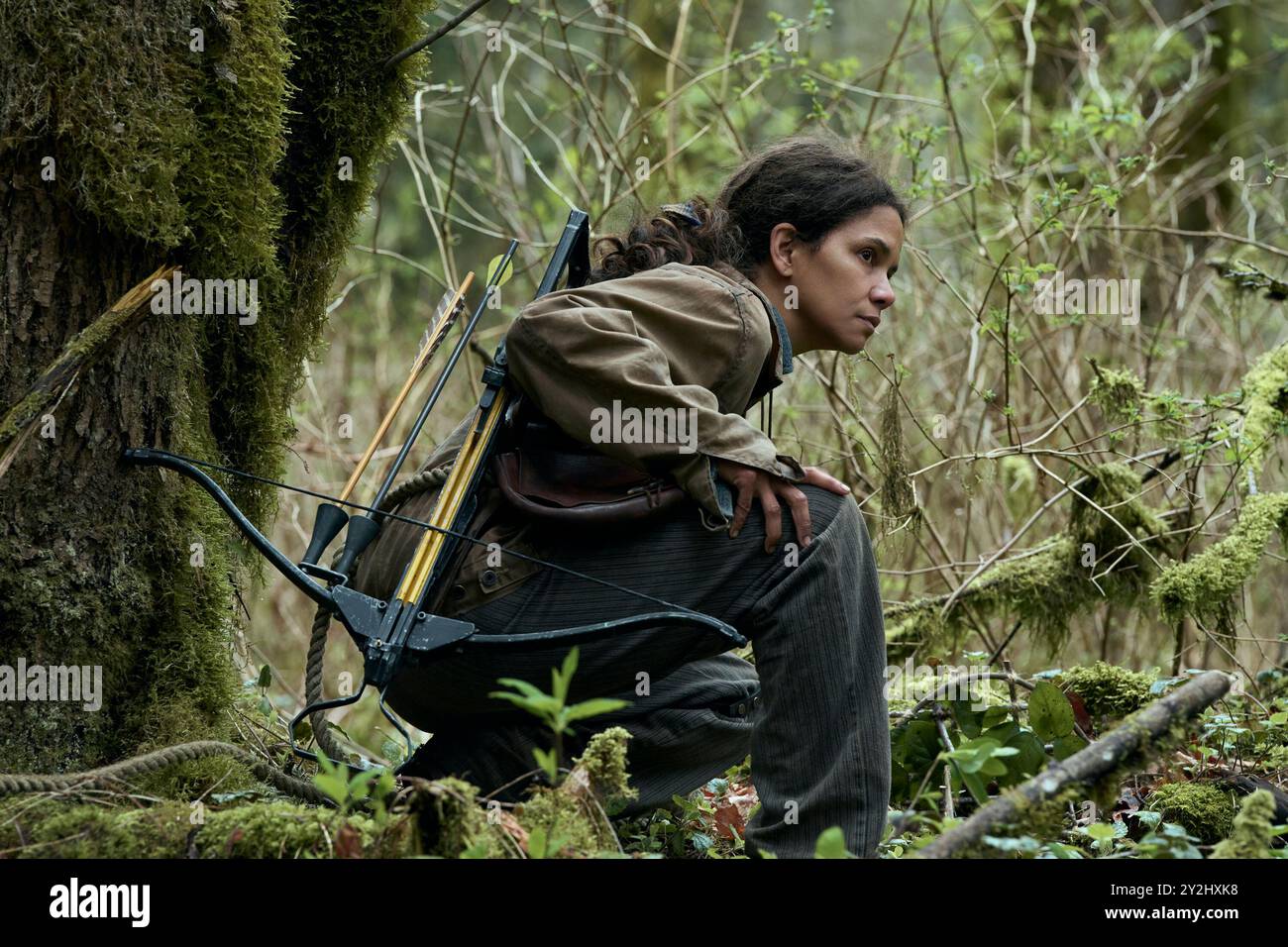 RELEASE DATE: September 27, 2024. TITLE: Never Let Go STUDIO: Lionsgate. DIRECTOR: Alexandre Aja. PLOT: A family that has been haunted by an evil spirit for years. Their safety and their surroundings come into question when one of the children questions if the evil is real. STARRING: HALLE BERRY as Momma. (Credit Image: © Lionsgate/Entertainment Pictures/ZUMAPRESS.com) EDITORIAL USAGE ONLY! Not for Commercial USAGE! Stock Photo