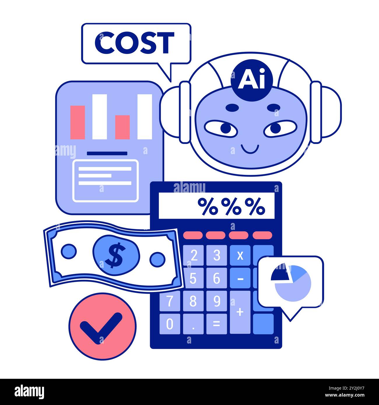 Ai powered business automation Cut Out Stock Images & Pictures - Alamy
