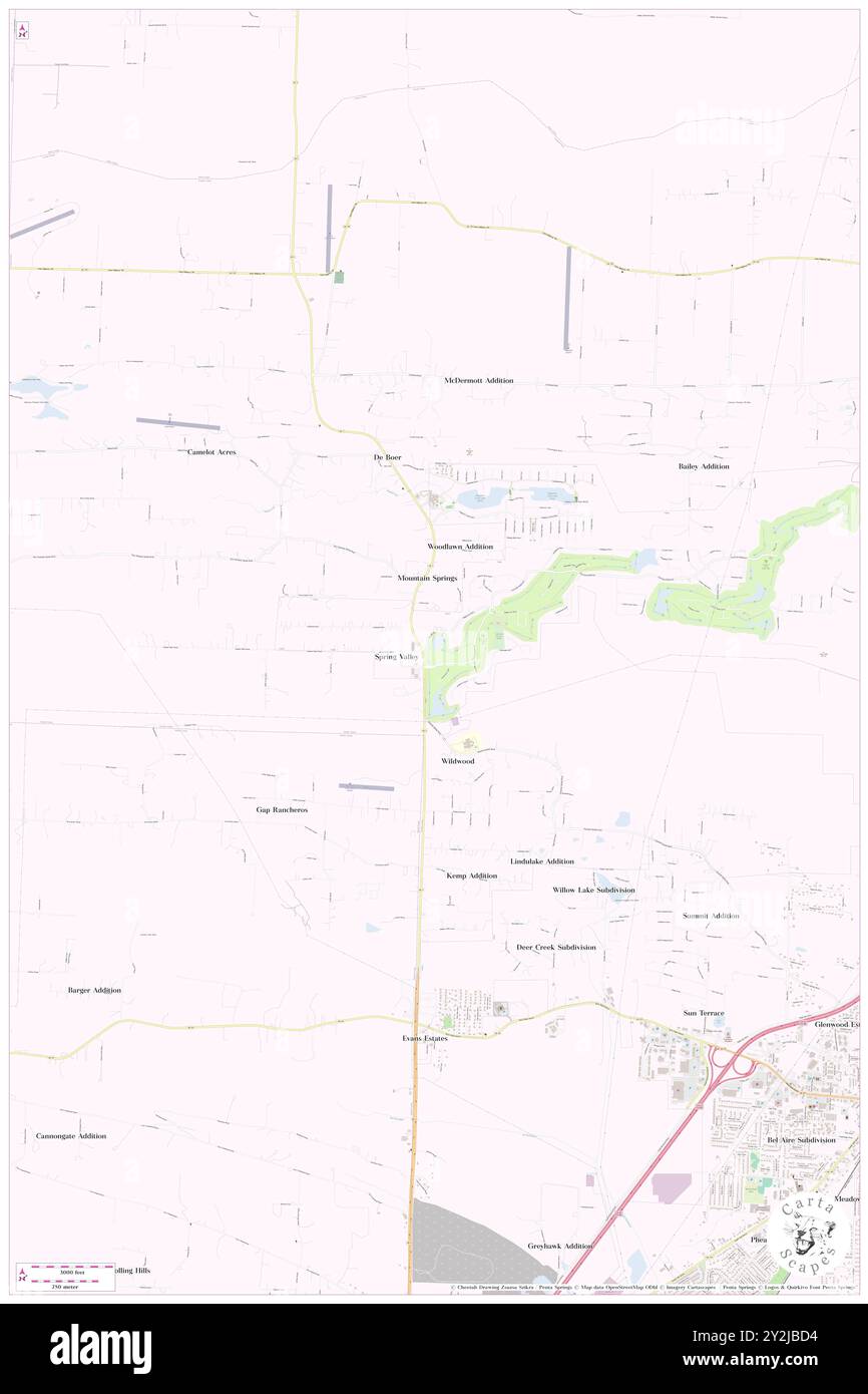 Ridgecrest, Lonoke County, US, United States, Arkansas, N 35 1' 8'', S 92 4' 10'', map, Cartascapes Map published in 2024. Explore Cartascapes, a map revealing Earth's diverse landscapes, cultures, and ecosystems. Journey through time and space, discovering the interconnectedness of our planet's past, present, and future. Stock Photo