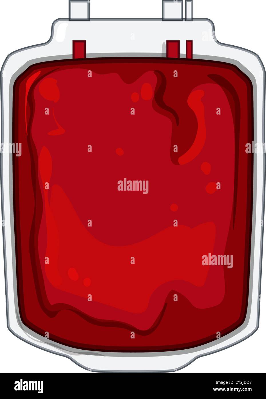 storage blood donor bag cartoon vector illustration Stock Vector Image ...