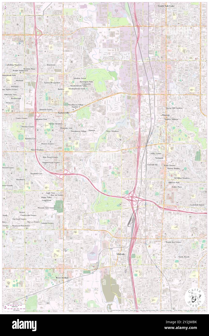 Walden Hills, Salt Lake County, US, United States, Utah, N 40 39' 3'', S 111 55' 6'', map, Cartascapes Map published in 2024. Explore Cartascapes, a map revealing Earth's diverse landscapes, cultures, and ecosystems. Journey through time and space, discovering the interconnectedness of our planet's past, present, and future. Stock Photo