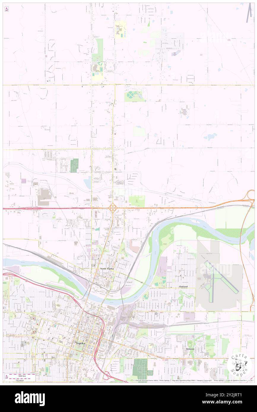 Coachlight Village Mobile Home Courts North, Shawnee County, US, United States, Kansas, N 39 5' 45'', S 95 39' 29'', map, Cartascapes Map published in 2024. Explore Cartascapes, a map revealing Earth's diverse landscapes, cultures, and ecosystems. Journey through time and space, discovering the interconnectedness of our planet's past, present, and future. Stock Photo