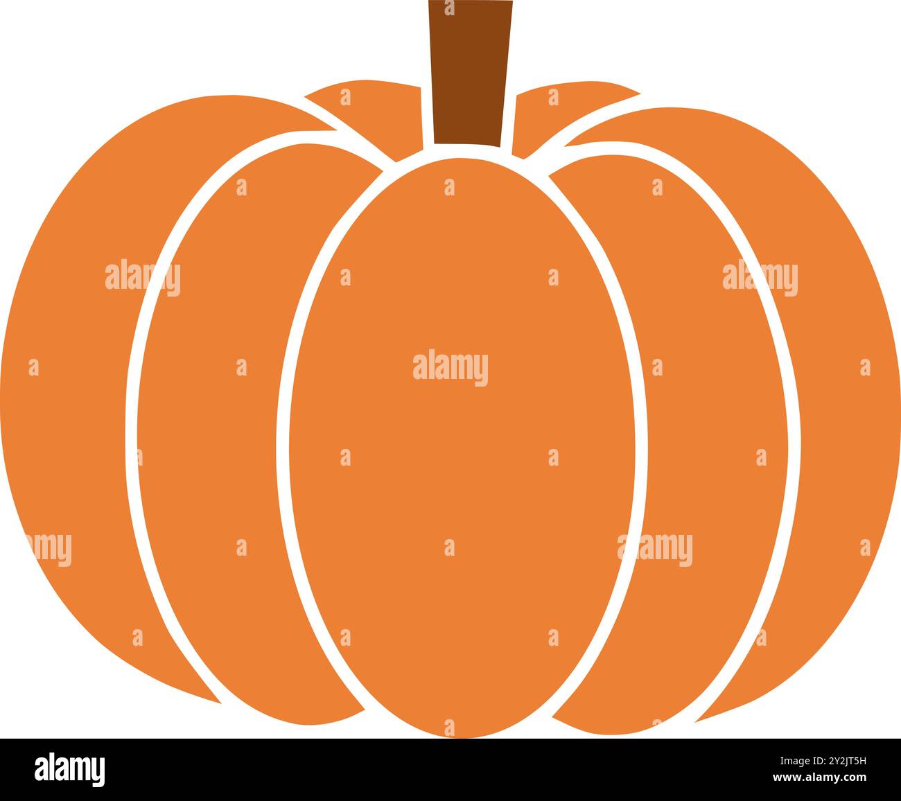 Vegetable pumpkin. Vector. Autumn pumpkin symbol for Halloween or ...