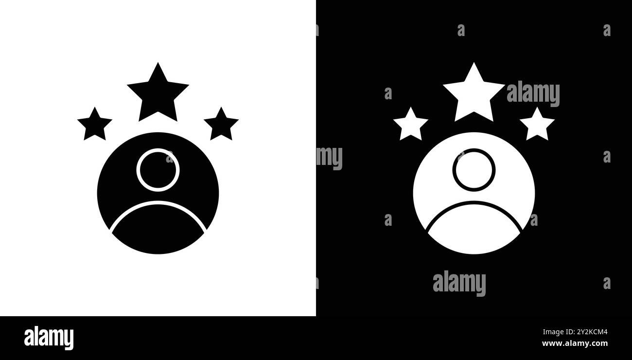 experience icon linear logo mark set collection in black and white for ...