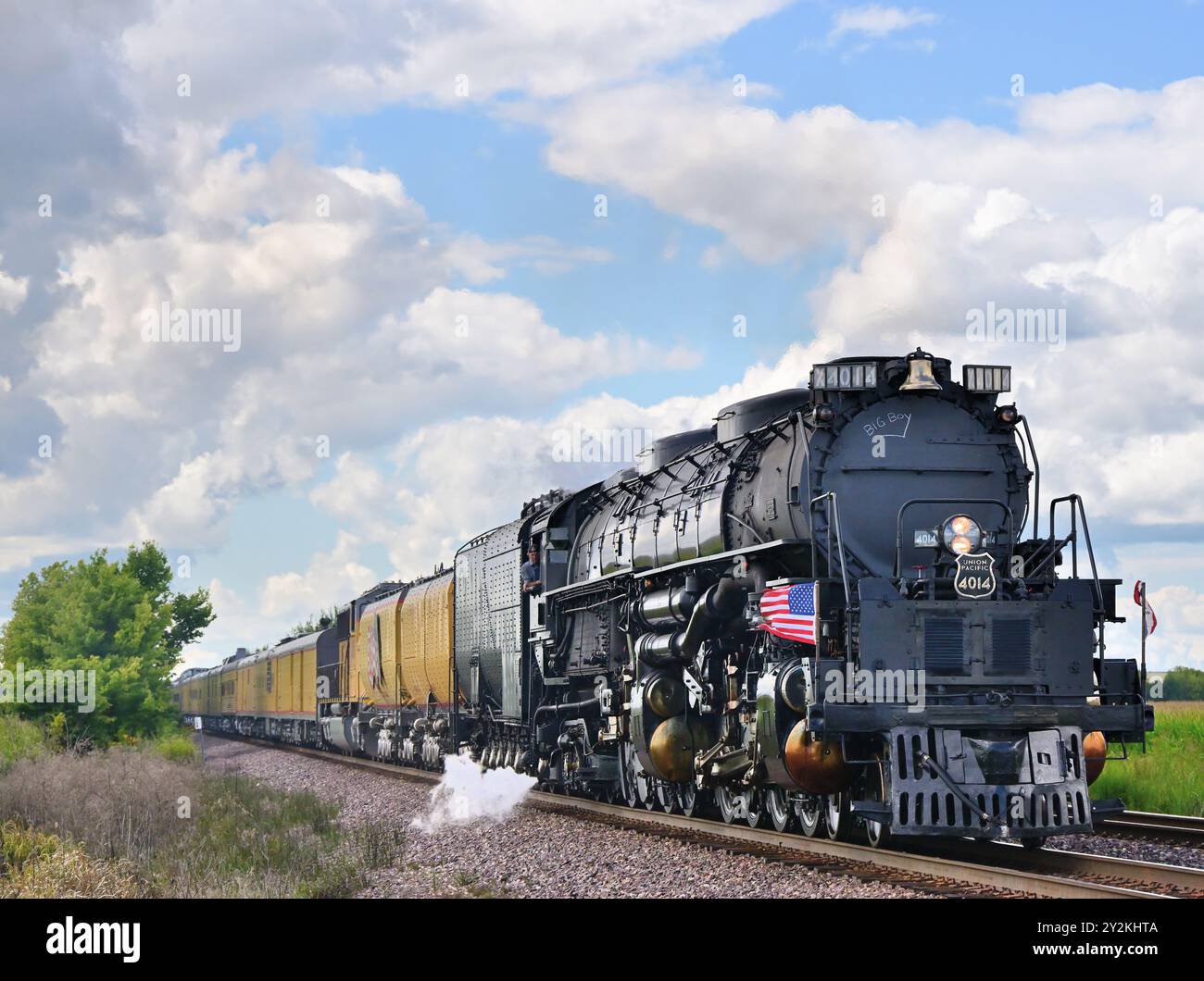 Dixon Illinois USA The Largest Steam Locomotive Ever Built A Union 
