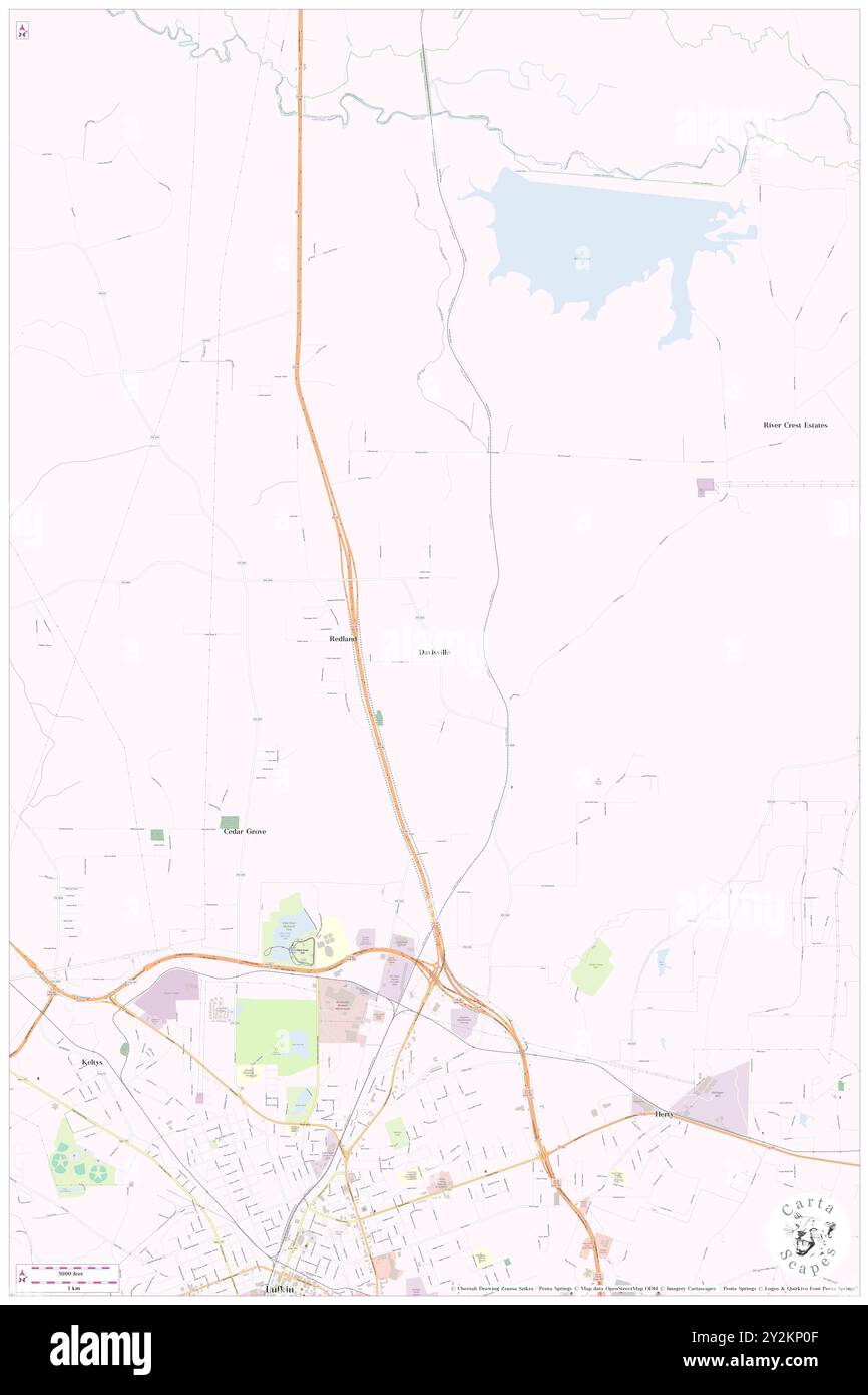 Davisville, Angelina County, US, United States, Texas, N 31 24' 10'', S 94 42' 37'', map, Cartascapes Map published in 2024. Explore Cartascapes, a map revealing Earth's diverse landscapes, cultures, and ecosystems. Journey through time and space, discovering the interconnectedness of our planet's past, present, and future. Stock Photo