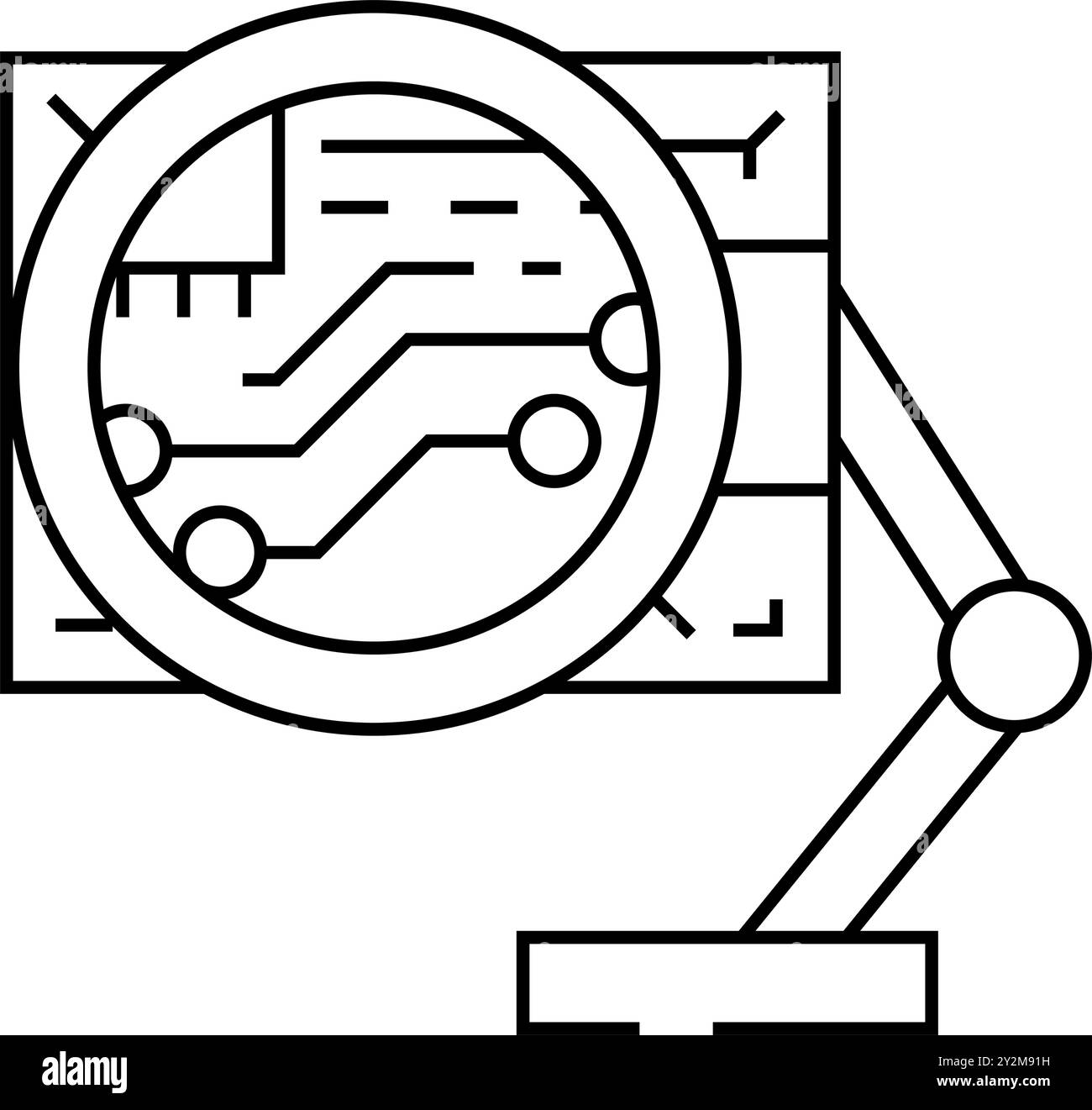 Cable inspection Black and White Stock Photos & Images - Alamy