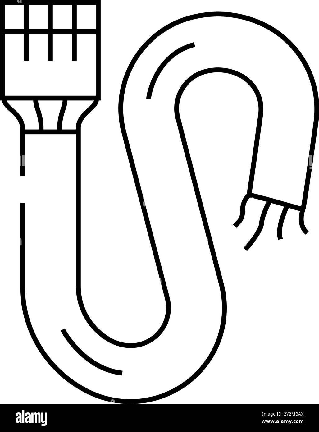 Electric wiring support Stock Vector Images - Alamy