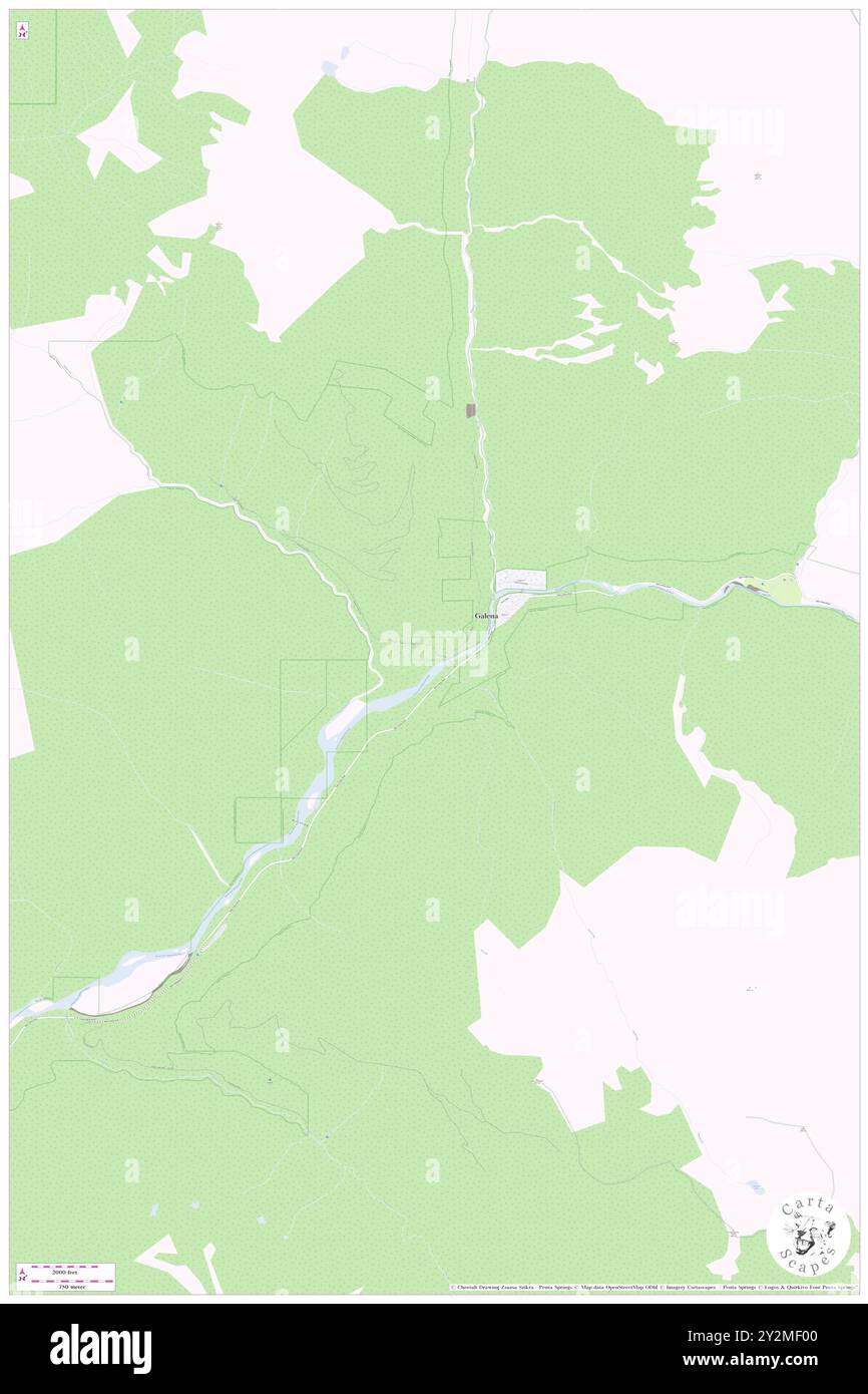 Galena, Snohomish County, US, United States, Washington, N 47 53' 32'', S 121 26' 36'', map, Cartascapes Map published in 2024. Explore Cartascapes, a map revealing Earth's diverse landscapes, cultures, and ecosystems. Journey through time and space, discovering the interconnectedness of our planet's past, present, and future. Stock Photo