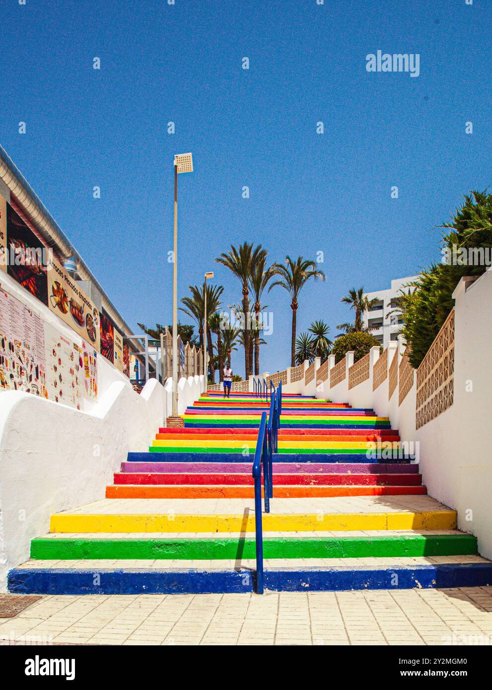 Rainbow steps hi-res stock photography and images - Alamy