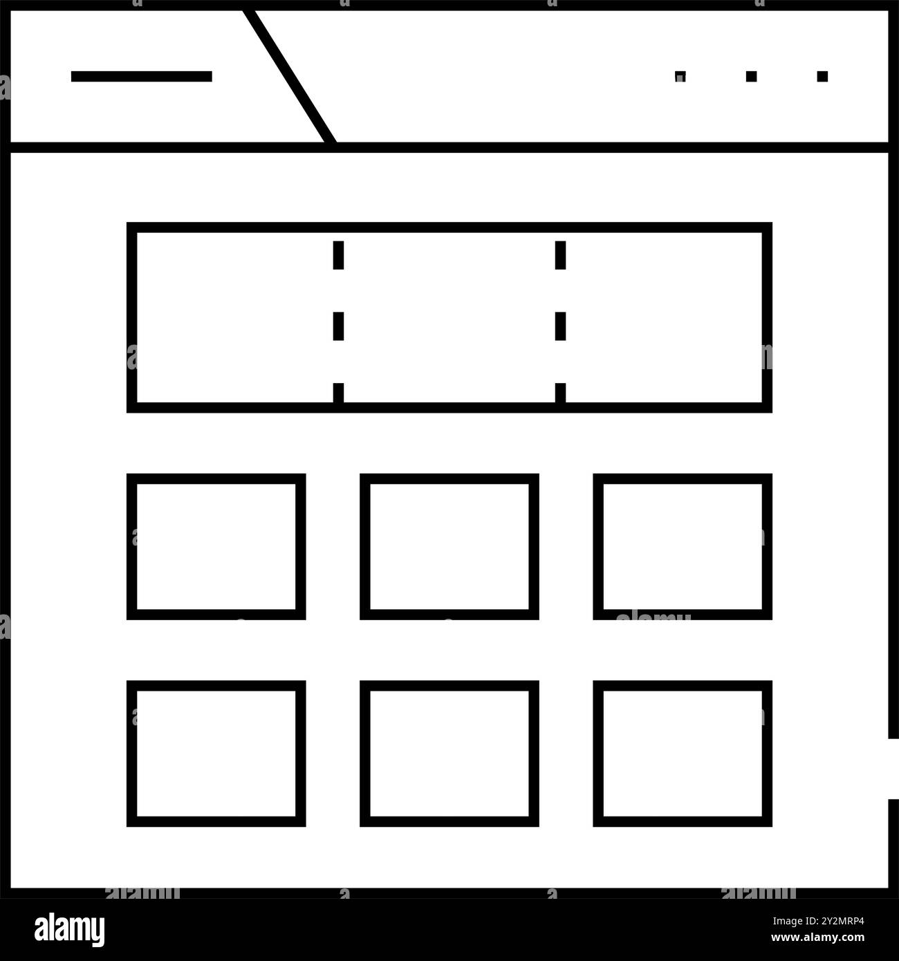 App icon sketch grid hi-res stock photography and images - Alamy