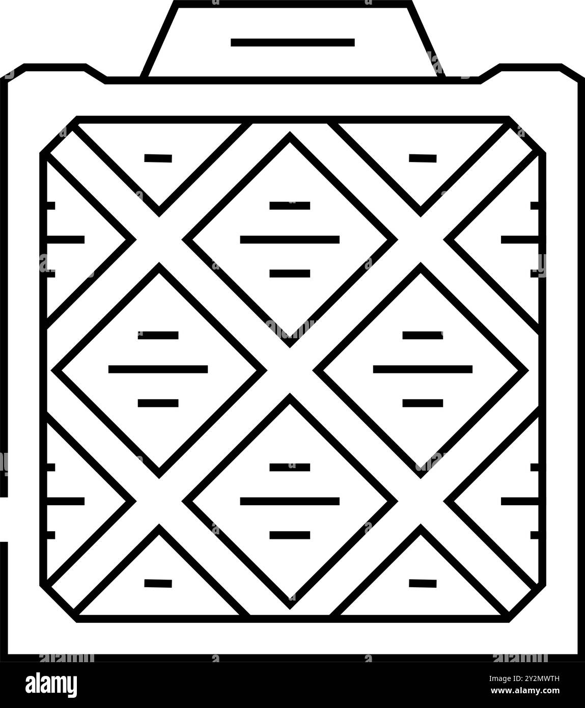 air filter ventilation line icon vector illustration Stock Vector Image ...