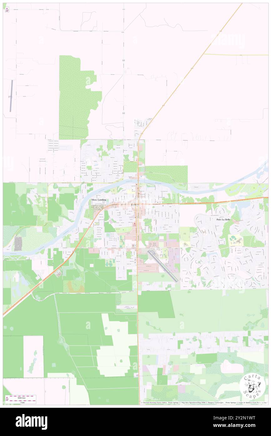 Labelle Florida Map