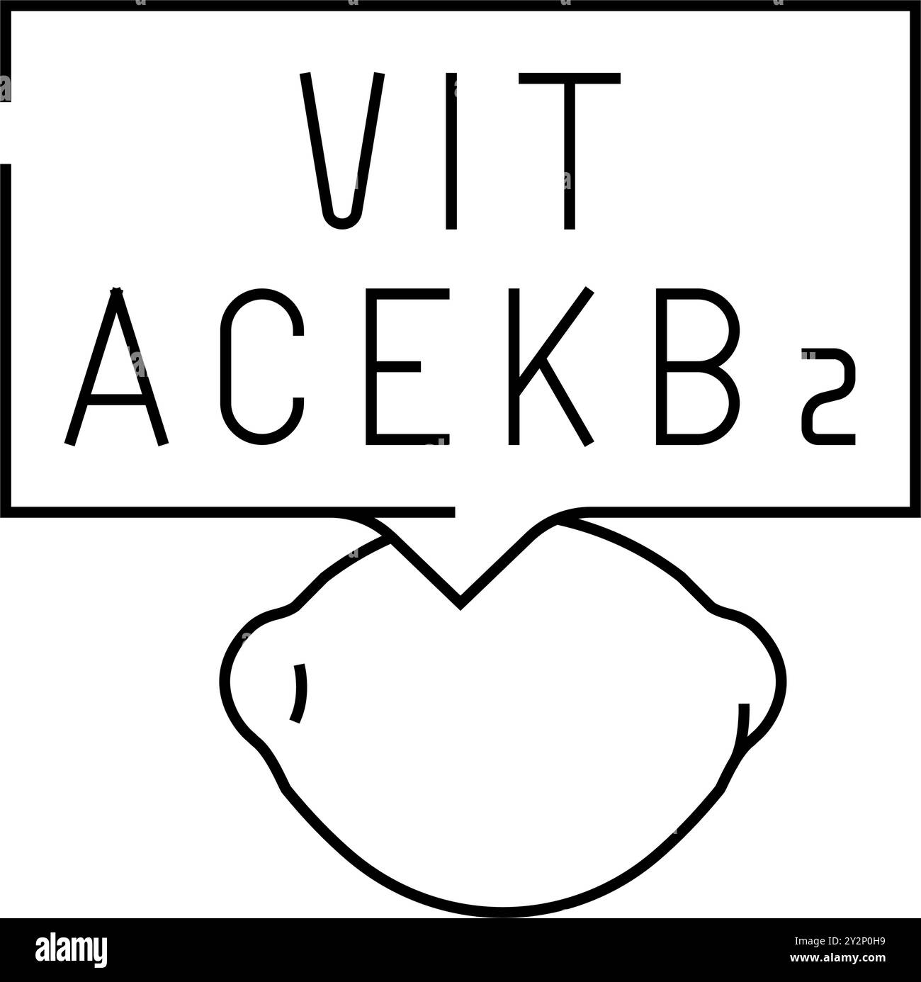 Vitamins lemon line icon Stock Vector Images - Alamy